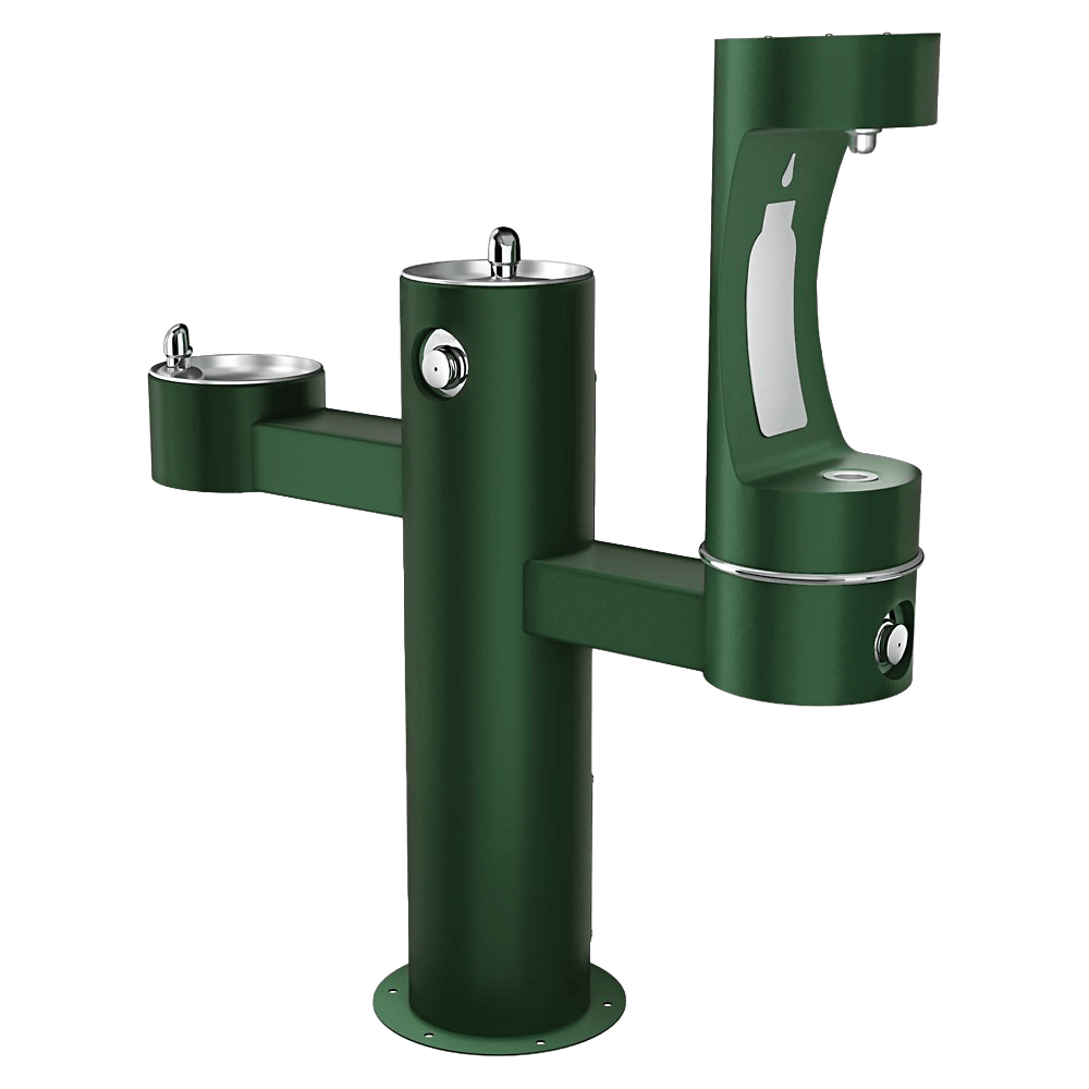 Rainwater Yeşil Dış Mekan Su Çeşmesi Şişe Doldurma İstasyonu