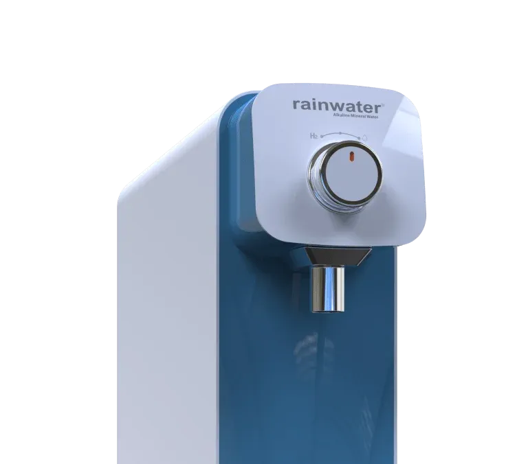 Rainwater Alkaline Mineral Water arıtma cihazı, modern tasarım ve teknolojiyle temiz su çözümleri sunar.